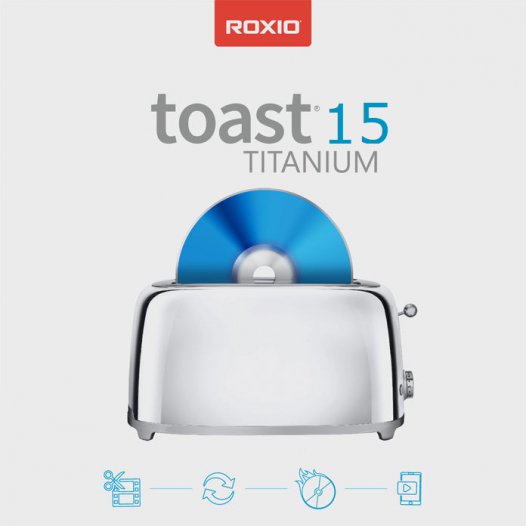 Roxio Toast 15 Titanium für Mac